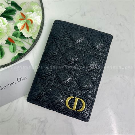 dior card holder women's|christian dior passport holder.